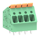 MOLEX 224929-0004 Wire-To-Board Terminal Block, 5 mm, 4 Ways, 24 AWG, 12 AWG, 3.09 mm&sup2;, Push In Lock