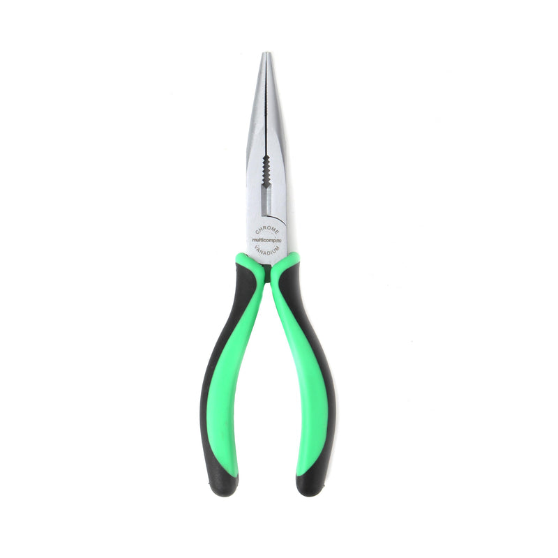 MULTICOMP PRO MP-LN8 Pliers, Long Nose, 203.2 mm Length, CRV, Thermoplastic Rubber Handle