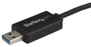 STARTECH USBC3LINK USB Cable, Type C Plug to Type A Plug, 2 m, 6.6 ft, USB 3.2, Black