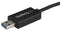 STARTECH USBC3LINK USB Cable, Type C Plug to Type A Plug, 2 m, 6.6 ft, USB 3.2, Black