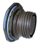 AMPHENOL AEROSPACE CTVS07RF-15-4P Circular Connector, CTV Series, MIL-DTL-38999 Series III, Jam Nut Receptacle, 4 Contacts, Crimp Pin
