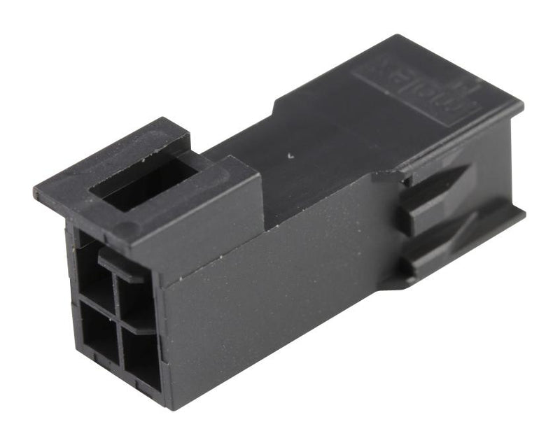 MOLEX 201444-1104 Connector Housing, Nano-Fit 201444 Series, Plug, 4 Ways, 2.5 mm