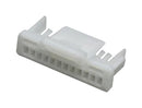 MULTICOMP PRO MP013845 Connector Housing, Natural, Nylon 6.6, MP 1MM Lock Wire-to-Board, Receptacle, 12 Ways, 1 mm