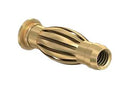 STAUBLI 22.1054 Banana Test Connector, Plug, Panel Mount, 50 A, Gold Plated Contacts