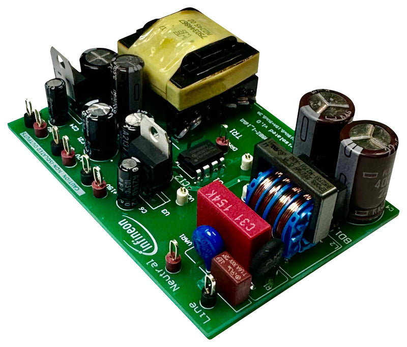 INFINEON REF5BR3995BZ116W1TOBO1 Reference Board, Coolset, ICE5BR3995BZ, SMPS, 16W, Power Management