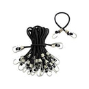 MULTICOMP PRO MP015195 Bungee Cord Set, 10 Pcs, Latex, Metal Hook, 250 x 4mm Dia, 254 mm Overall length