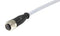 HARTING 21348500882075 CBL ASSY, 8P M12 RCPT-FREE END/24.6 /GRY