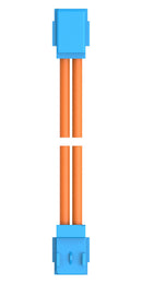 TE CONNECTIVITY 2405870-1 Cable Assembly, CN1 Connector to CN2 Connector, 2 Ways, 1.5 mm, 1 Row, 300 mm, 11.8 "