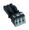 WAGO 890-203 Pluggable Terminal Block, 4.4 mm, 3 Ways, 22AWG to 16AWG, 1.5 mm&sup2;, Push In, 16 A