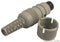 Hirschmann MAK 3100 S MAK S DIN Audio / Video Connector 3 Contacts Jack Cable Mount Solder Tin Plated