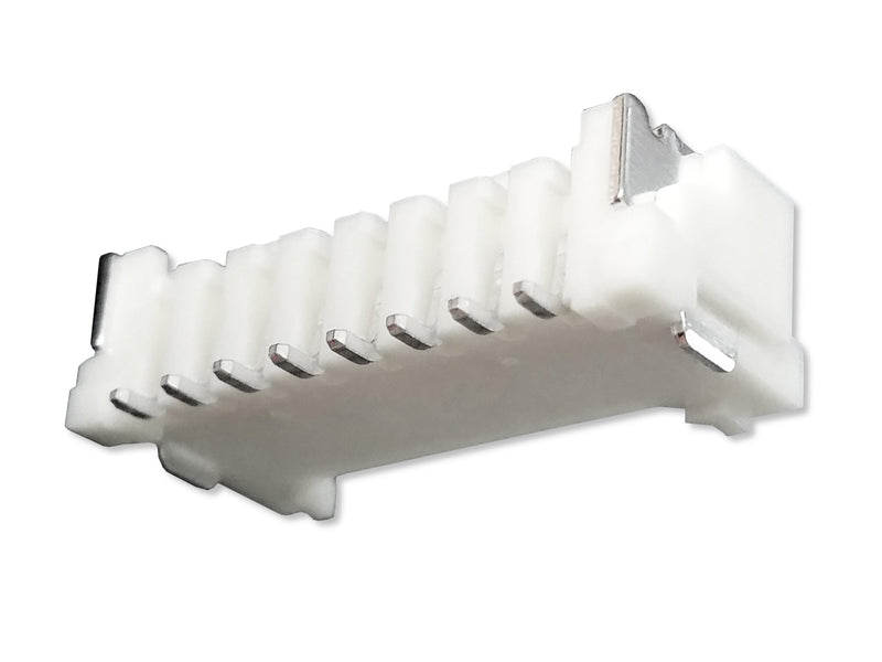 MULTICOMP PRO MP013284 Pin Header, Wire-to-Board, 2 mm, 1 Rows, 8 Contacts, Surface Mount Right Angle, MP W2B LOCK 2MM