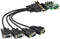 Startech PEX4S953LP PEX4S953LP Serial Interface PCI Express RS232 4 Port Low Profile Expansion Card
