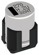 PANASONIC EEHZU1E102UV Hybrid Aluminium Electrolytic Capacitor, Vibration-Proof, 1000 &micro;F, &plusmn; 20%, 25 V, Radial Can - SMD