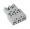 WAGO 770-253 Pluggable Terminal Block, 10 mm, 3 Ways, 20AWG to 12AWG, 4 mm&sup2;, Push In, 25 A