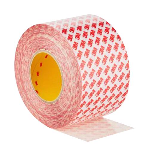 3M GPT-020F CLEAR 50M X 100MM GPT-020F Clear 100MM Tape Double Sided PET (Polyester) Acrylic Adhesive Transparent 50 m x 100 mm