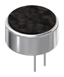 PUI AUDIO AOM-4544P-2-R Microphone, Omnidirectional, 50 Hz to 16 kHz, 1.5 VDC to 10 VDC, 2.2 kohm, -44 dB, 500 &micro;A