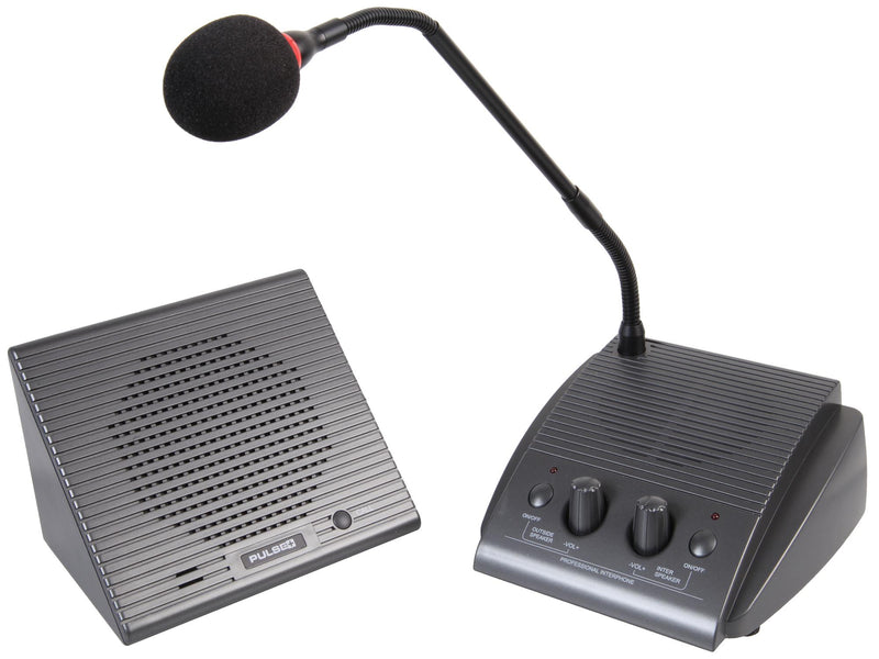 PULSE TGI-02 KIOSK - COUNTER INTERCOM MIC SYSTEM