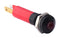 CML INNOVATIVE TECHNOLOGIES 190412Z3 LED Panel Mount Indicator, Red, 12 V, 8 mm, 19 mA, 76 mcd, IP67