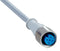 SICK DOL-1205-G25MNI Sensor Cable, Grey, M12 Receptacle, Free End, 5 Positions, 25 m, 82 ft