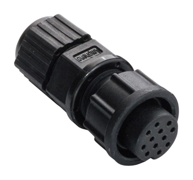 AMPHENOL LTW BB-04BFFA-LL7001 Circular Connector, Standard (B) Series, Cable Mount Receptacle, 4 Contacts