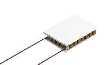 MULTICOMP PRO MP-APOT-023-06-075(0608)A-M1N TE Cooler Module, 1.9 A, 2.7 V, 3.1 W, 1.29 ohm, 72.9 &deg;C, 30 AWG Solid Bare Wire, 8.2 x 6 x 1.75mm