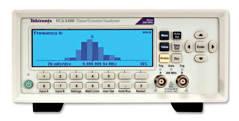 Tektronix FCA3000 FCA3000 Frequency Counter 300 MHz 0.001Hz to 400MHz 12 Digits 25 Mvrms Series