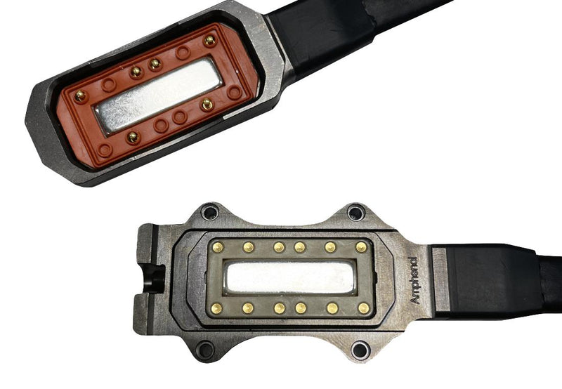 AMPHENOL PCD MCGD06M1M1R00048 Magnetic Connector Cable Assembly, Magnetic 6 Position Plug, Magnetic 6 Position Receptacle, 5 A