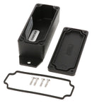 HAMMOND 1550Z102FBK Metal Enclosure, w/ Flange, Instrument, Diecast Aluminium, 90 mm, 36 mm, 30 mm, IP66, IP67, IP68