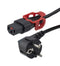 L-COM C13LPSCHRA-10-2M PWR CORD, R/A CEE 7/7 PLUG-IEC C13, 6.6