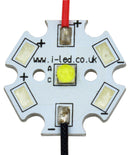 Intelligent LED Solutions IHH-BW01-FRED-SC221-WIR200 IHH-BW01-FRED-SC221-WIR200 Module Oslon Square Batwing 1 Powerstar Series Far Red 730 nm Star New