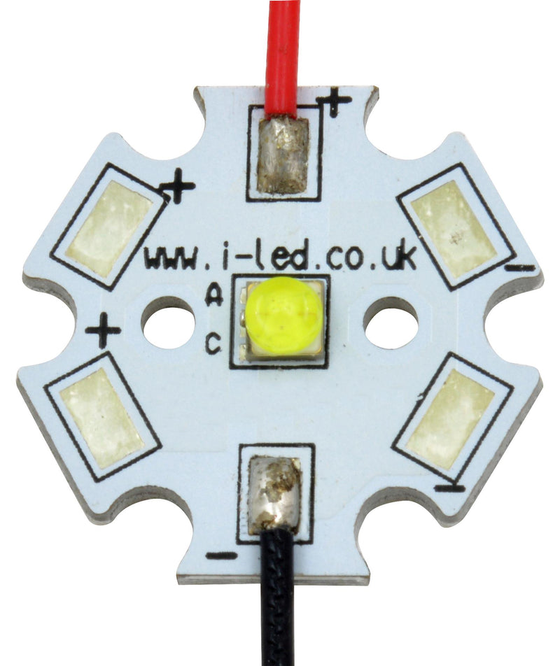 Intelligent LED Solutions IHH-BW01-HYRE-SC221-WIR200 IHH-BW01-HYRE-SC221-WIR200 Module Oslon Square Batwing 1 Powerstar Series Hyper Red 660 nm Star New