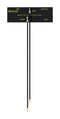 TAOGLAS FXP055.A.07.C.001 RF Antenna, 5.925 to 7.125GHz, GPS/GNSS/Glonass/Galileo/BeiDou/QZSS/SBAS/WiFi, 1.92dBi, 50 ohm