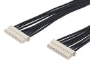 MOLEX 226207-1083 Cable Assembly, Mini-SPOX Receptacle to Mini-SPOX Receptacle, 8 Ways, 2.5 mm, 1 Row, 300 mm