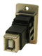 MULTICOMP PRO MP-CP30709NM440 USB Adapter, Nickel Frame, USB Type A Receptacle, USB Type B Receptacle, USB 2.0