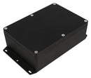 HAMMOND 1550Z101FBK Metal Enclosure, w/ Flange, Instrument, Diecast Aluminium, 50 mm, 45 mm, 30 mm, IP66, IP67, IP68
