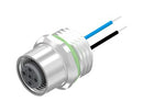 AMPHENOL CONEC 43-01000 Sensor Cable, A Coded, M12 Receptacle, Free End, 4 Positions, 500 mm, 19.7 "