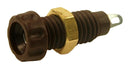 MULTICOMP PRO MP - CL1462 Banana Test Connector, Jack, Panel Mount, Brown