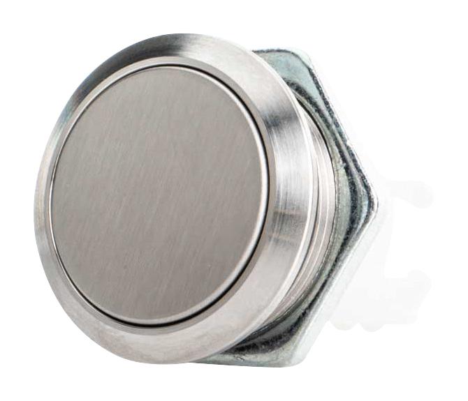 ITW SWITCHES H48M-110N Vandal Resistant Switch, H48M Series, 19.56 mm, SPDT-DB, Momentary, Round, Natural