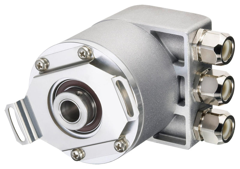 HENGSTLER 0566174 Rotary Encoder, Optical, Absolute, 0 Detents, Horizontal, Without Push Switch