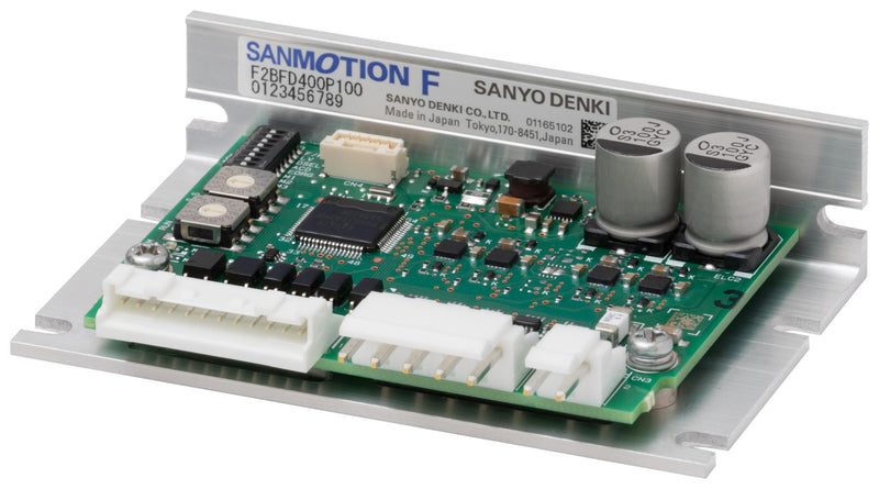 SANYO DENKI F2BFD400P100 Stepper Motor Driver, Microstep, Bipolar, 2-Phase, 21.6 to 26.4 VDC, 4 A, SANMOTION F2 Series