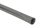 HELLERMANNTYTON HEGEMIP06BK Sleeving, Braided, PE (Polyester) / Tin Plated Copper, Black, 6 mm, 100 m, 328 ft
