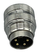NORCOMP 878-004-103RLS1 CIRCULAR CONNECTOR, PLUG, 4POS, SOLDER