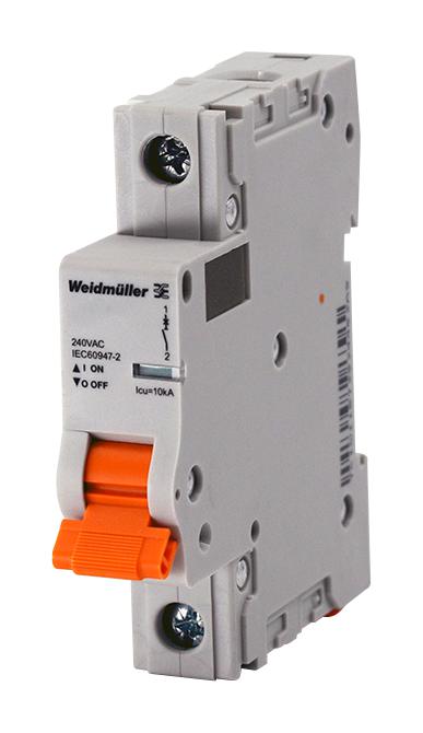 WEIDMULLER 2479410000 THERMAL MAG CKT BREAKER, 1P, 13A, 277VAC