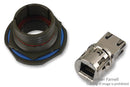 AMPHENOL PCD RJFTV67A1G SEALED ENET ADAPTER, RJ45, JACK, CAT5E/6