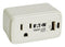 EATON TRIPP LITE SK10C32 ADAPT, NEMA 5-15P TO 15-15R, USB A/C, WH