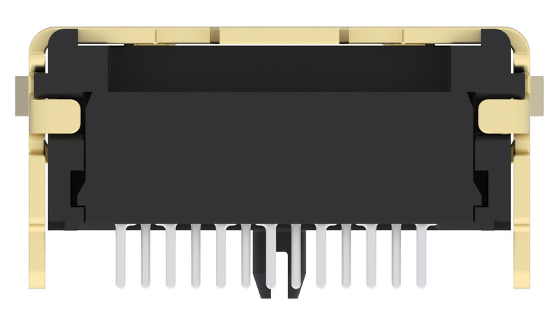 TE CONNECTIVITY 2485396-2 HDMI CONN, R/A RCPT, 19POS, PCB