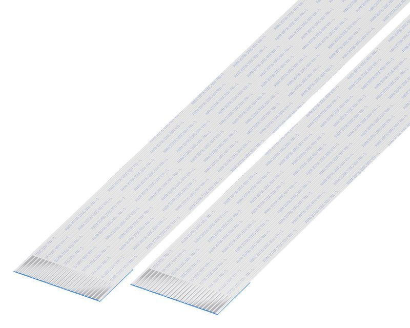 GCT 10-24-A-0152-C-4-08-4-T FFC / FPC Cable, 24 Core, 1 mm, Same Sided Contacts, 6 ", 152 mm, White