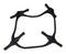 ESSENTRA COMPONENTS FGA-40 FAN GASKET, SILICONE RUBBER, BLACK