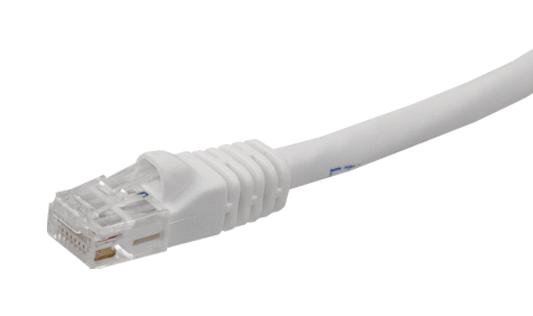 STEWART CONNECTOR BC-6UW005M Ethernet Cable, 8P8C, Overmolded, Cat6, RJ45 Plug to RJ45 Plug, UTP (Unshielded Twisted Pair)