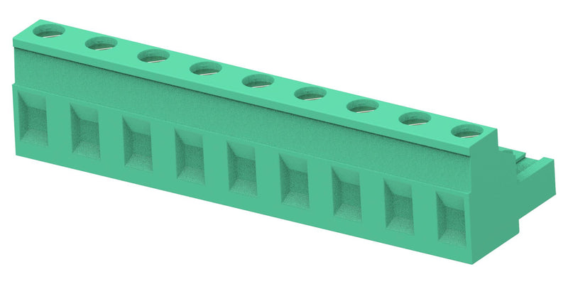 TE CONNECTIVITY 796981-9 Pluggable Terminal Block, 7.62 mm, 9 Ways, 3 mm&sup2;, Screw